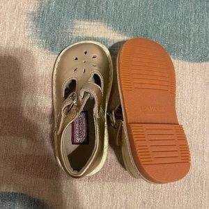 L’Amour toddler shoes, gold, size toddler 6
